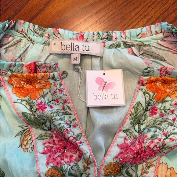 Elegant Floral Long Sleeve Maxi Dress - Picture 7 of 9